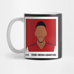 Pierre-Emerick Aubameyang Minimalistic Camera Film Mug